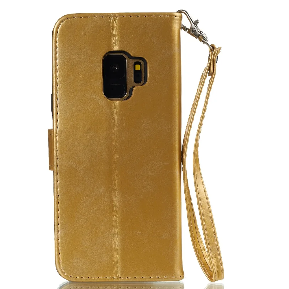 Luxury purse flip leather case for Samsung Galaxy S9/S9 PLUS exquisite fashion style mobile phone plus | Мобильные телефоны и