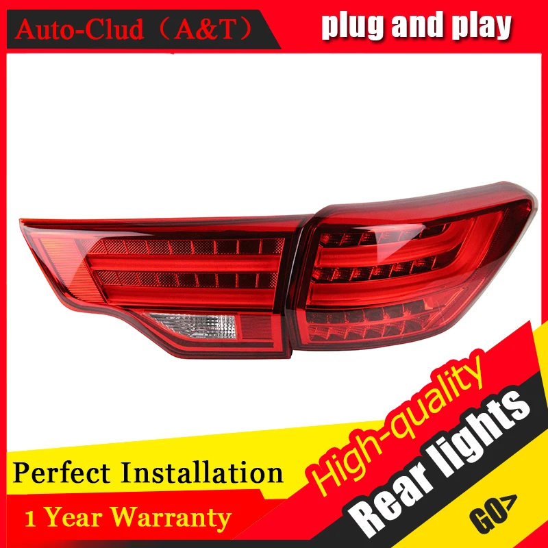 Авто Clud автомобиль Средства для укладки волос задние фары Highlander новинка 2015