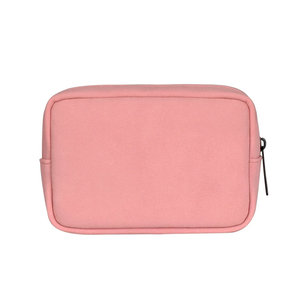 Pink Scrub Кабель для хранения данных дорожная сумка U диск power Bank электронные аксессуары органайзер для наушников SD карта power Bank контейнерный мешочек - Цвет: Pink Scrub