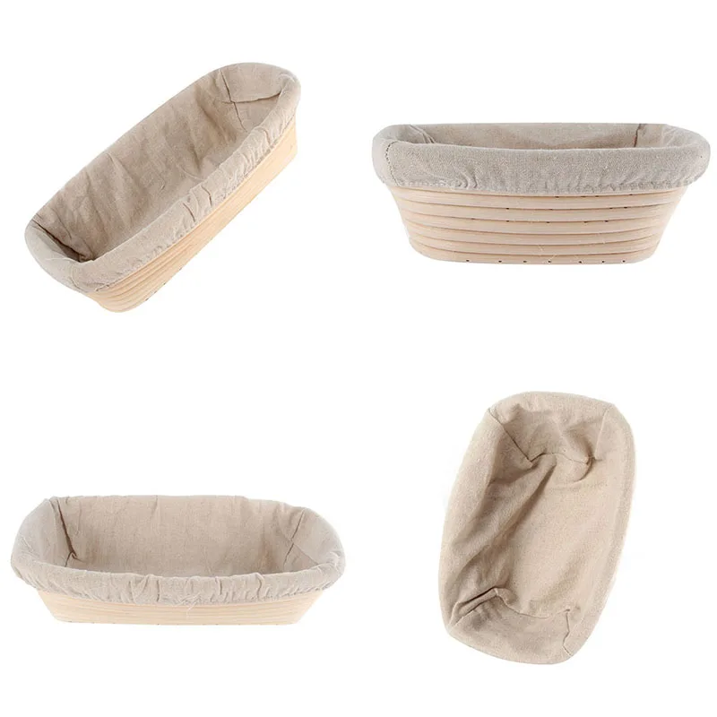 3 размера овальные плетеные корзины для хлеба из ротанга | Дом и сад