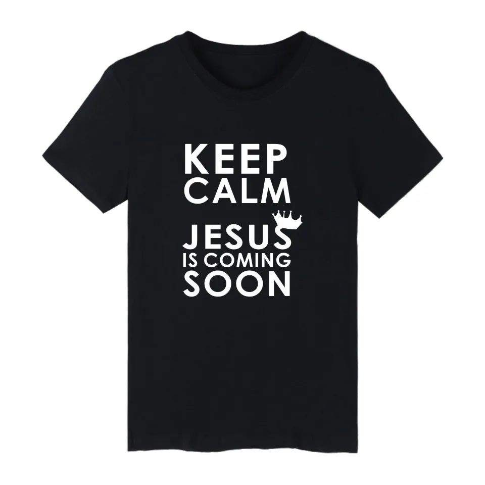 Футболка мужская хлопковая оверсайз с коротким рукавом и надписью Keep Calm|oversized t