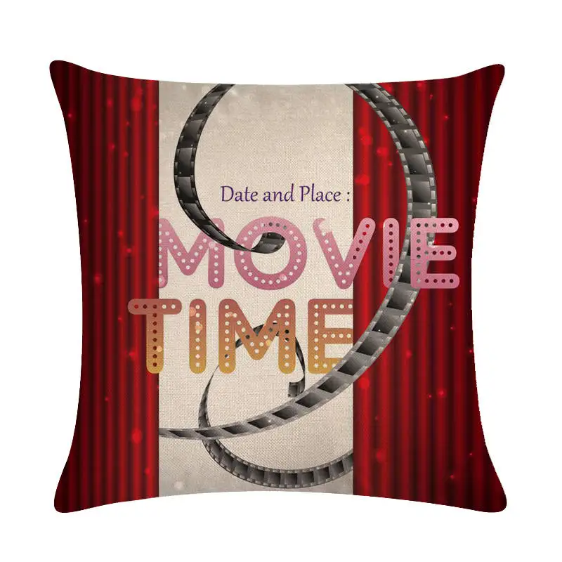 Наволочка для подушки из хлопка и льна декоративная наволочка дивана автомобиля