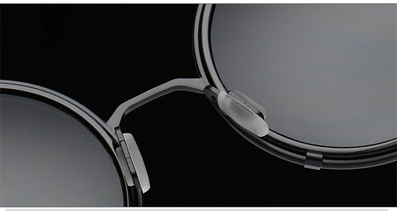Steampunk Sunglasses Women Round Glasses Goggles Men Side Visor Circle Lens Unisex Vintage Retro Style Punk Oculos De Sol