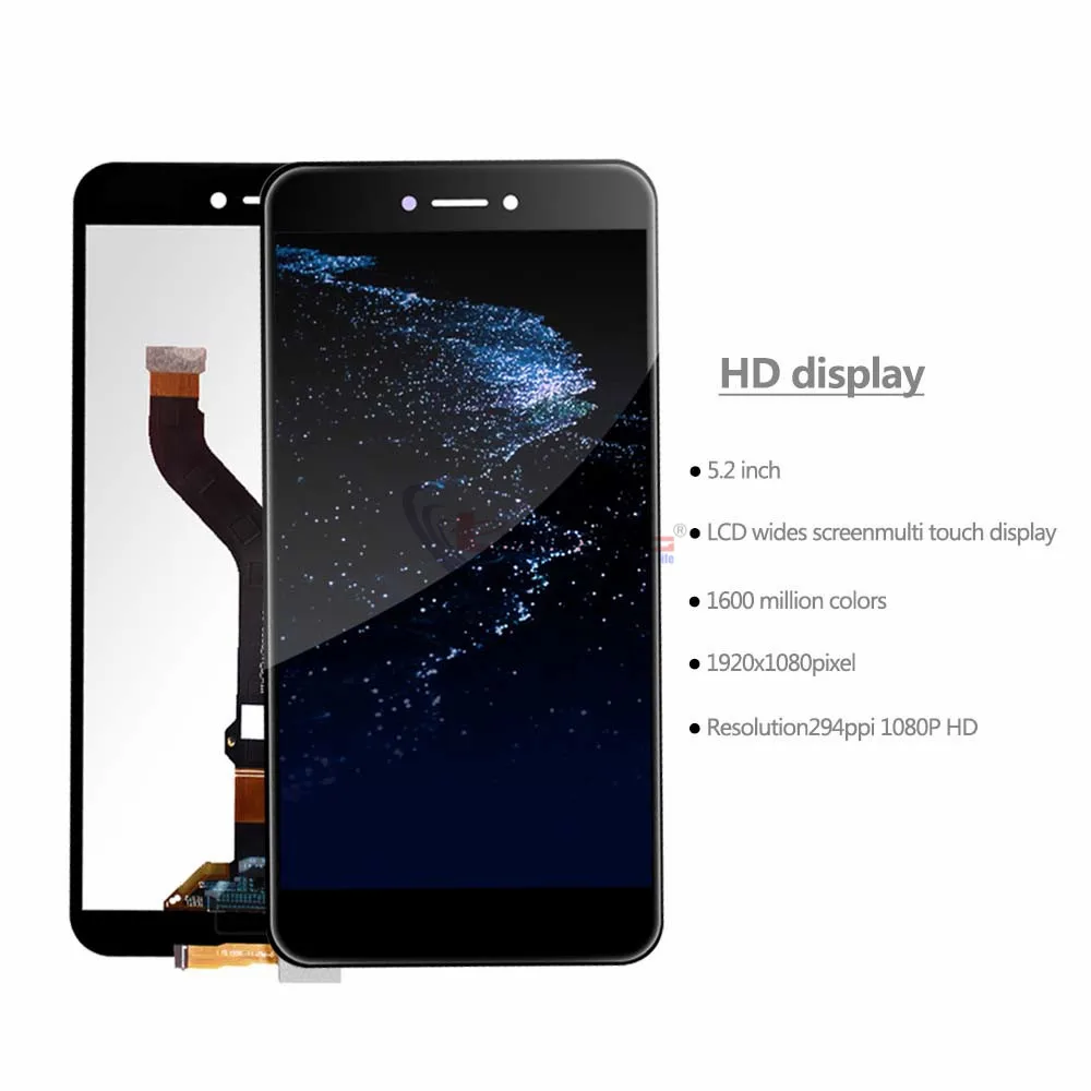 ЖК дисплей для Huawei P8 Lite 2017 сенсорный экран дигитайзер стекло в сборе с рамкой PRA LA1