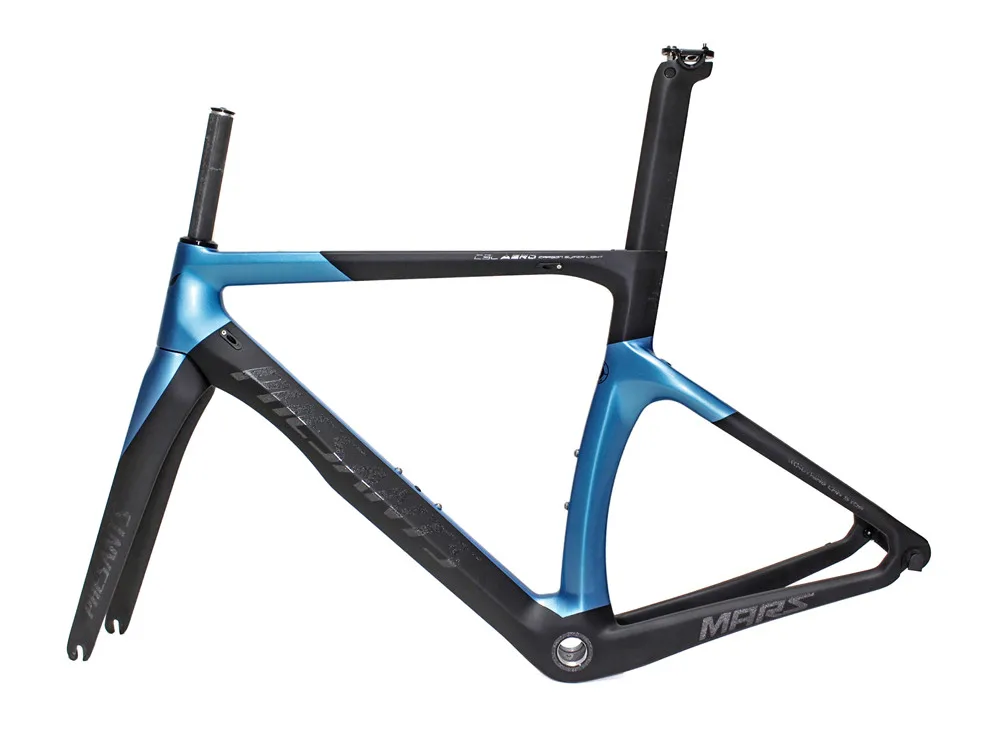 2019 PHESANTS MARS Black Blue T800 Carbon Fiber Road Bicycle Frame Bike 5 Sizes Choice Two Years Warranty | Спорт и развлечения