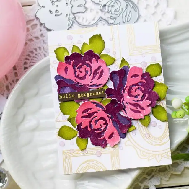 2019 DIY New Layer Metal Cutting Dies and Scrapbooking For Paper Making Fantasy Floral 3D Die Set Flower Embossing Frame Card | Дом и сад