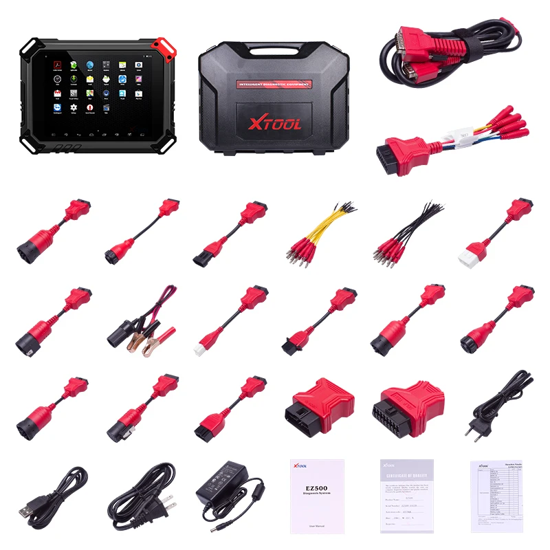 

Xtool EZ500 HD Heavy Duty Works Almost All Truck Models with WIFI Diagnostic System and Special Function Same as Xtool PS80
