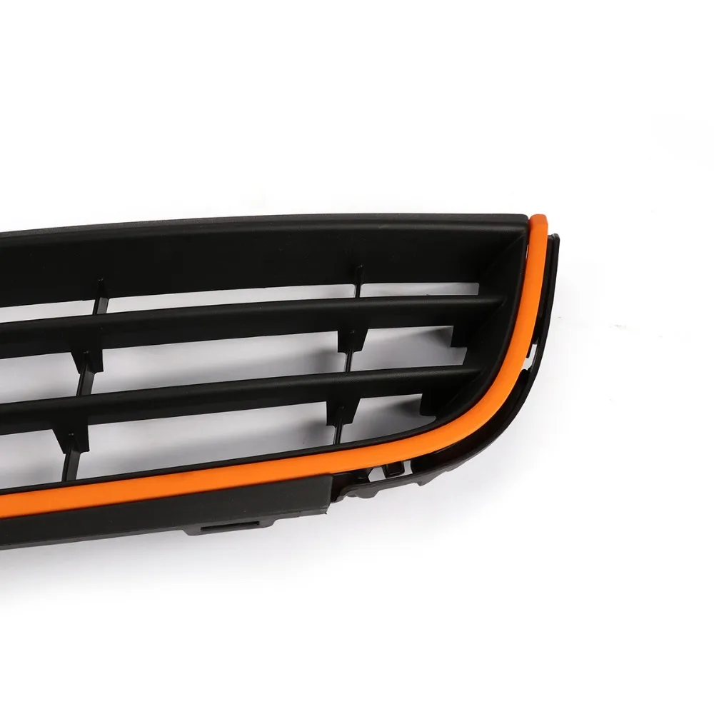 Новый ABS оранжевый НИЖНЯЯ ПЕРЕДНЯЯ РЕШЕТКА бампер + нижняя решетка отделка для VW