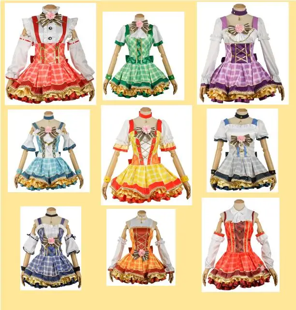 Lovelive/Букет цветов карнавальный костюм Yazawa Nico Nozomi Tojo Eli Rin Sonoda Umi Kotori Maki платье для