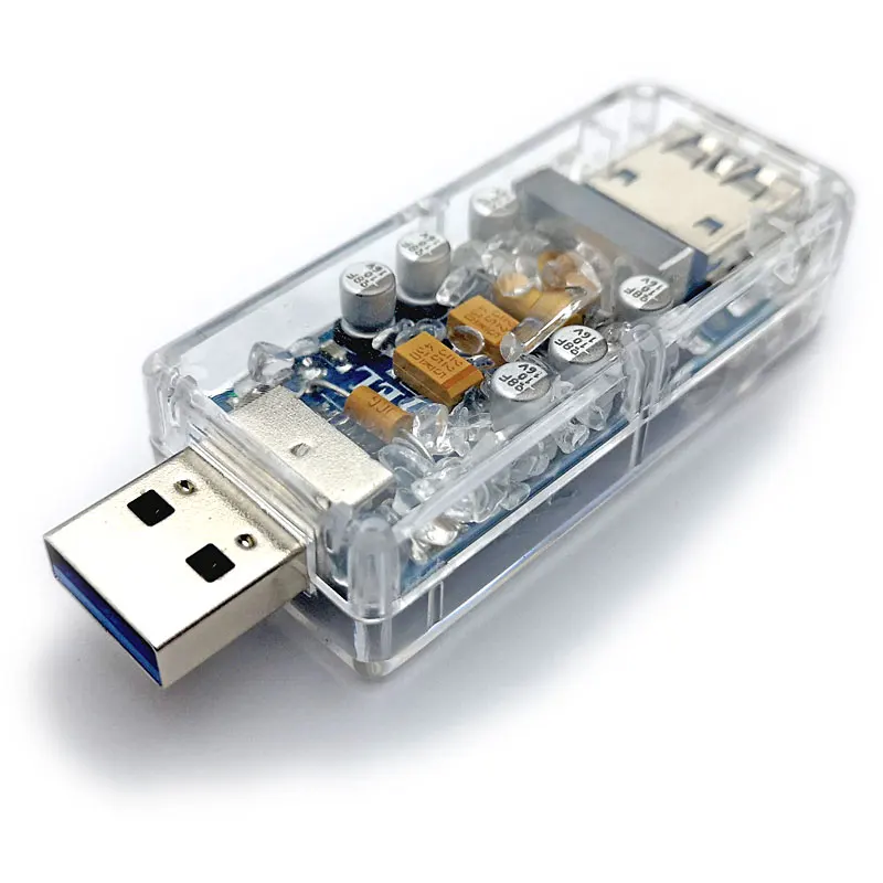 Fever USB 3,0 видео и аудио апгрейдер с натуральным кристаллом UUU004MKII Декодер Усилитель мощности очиститель