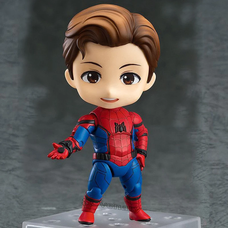 781 Nendoroid Рисунок милый человек паук Человек Мстители фигурку игрушки|Игровые