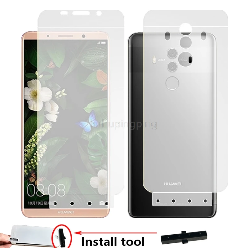 Новая мягкая 4D полная защита тела Смарт помощь Гидрогелевая пленка для Huawei Mate 10 Pro