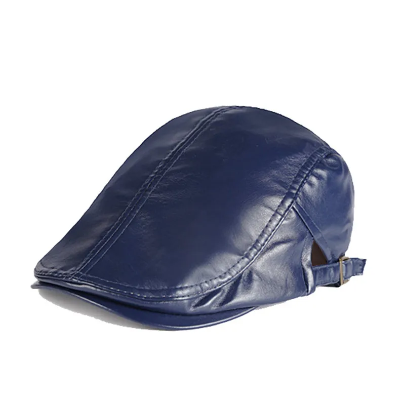 LUCKYLIANJI для женщин мужчин Мода PU Casquette художника Гангстер берет кепки газетчик путешествия таксиста шляпа в стиле Гэтсби