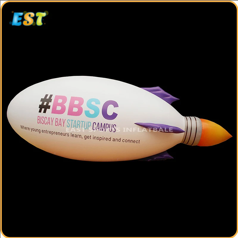 Дешевые пользовательские гелиевые шары! Надувные воздушные блимпы с печатью