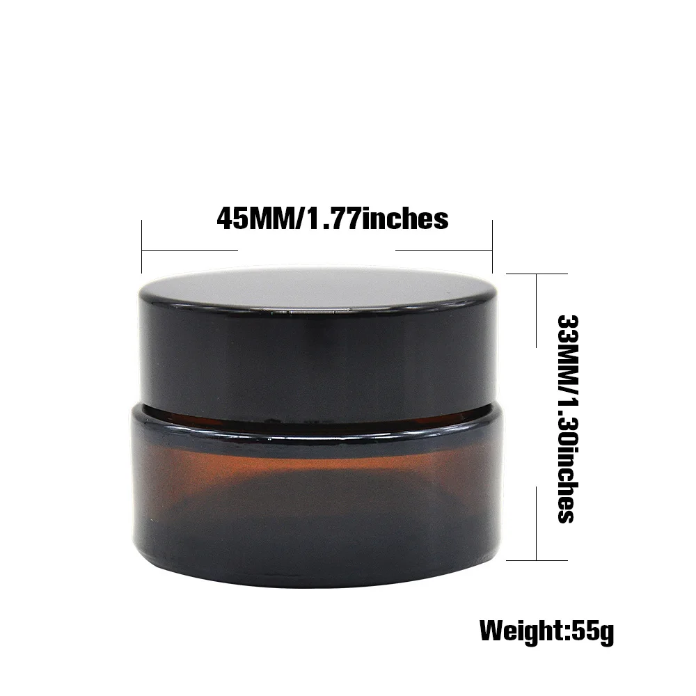 20ml Capacity Герметичный стеклянный контейнер с защитой от запаха для трав, бутылка для хранения специй, бутылка для таблеток, контейнер для хранения масла и воска - Цвет: 20ml Capacity