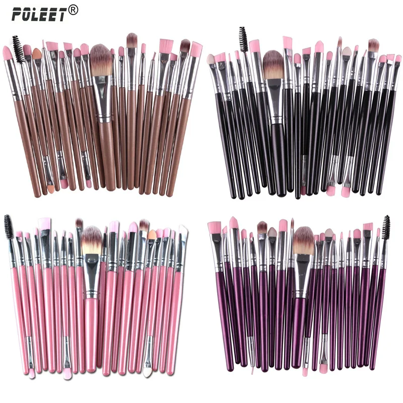 Доставка DHL 200 компл./Лот оптовая продажа Профессиональные кисти для макияжа