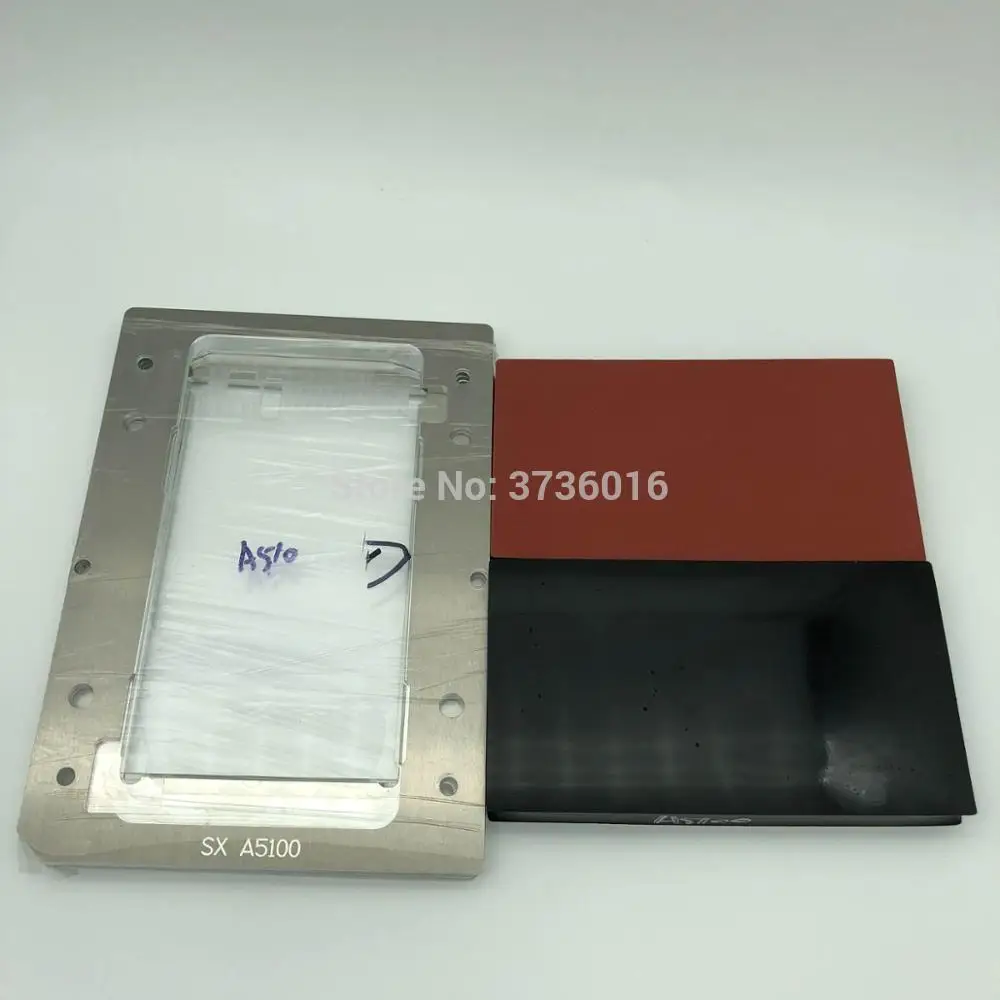 

YMJ glass laminating mold for samsung A5100 oca polarizer film lcd fit vacuum laminating tested to be good before shipping