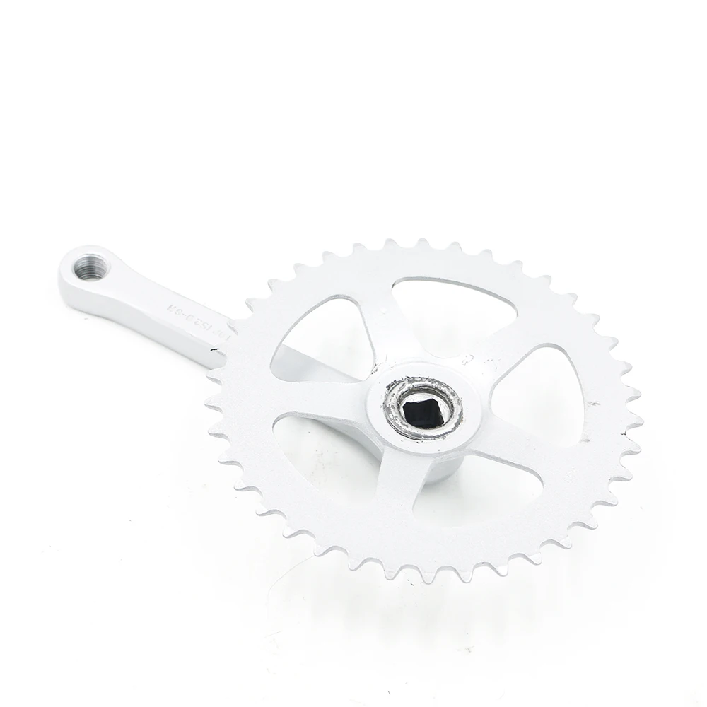 

Mtb Bicycle Crankset 152 mm 38T Chainring Bike CranksetRound Narrow Sprocket Mountain bike Crank set