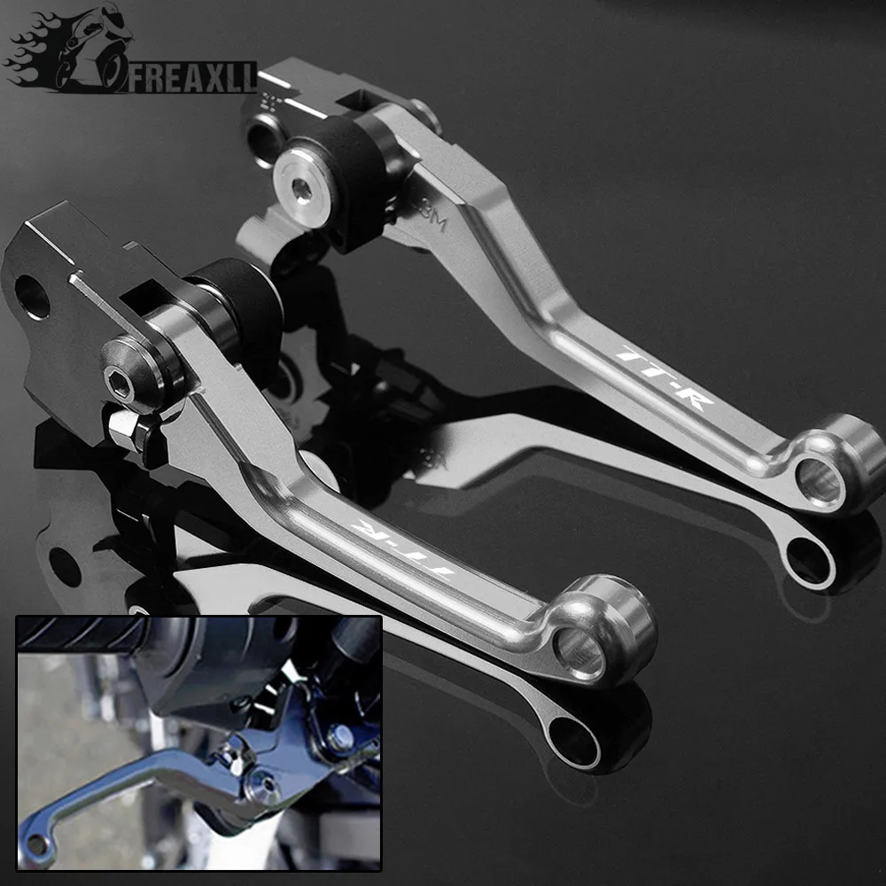 Алюминиевые мотоциклы Pit Pivot тормозные рычаги сцепления ручка для YAMAHA TTR250 1993-1995 1996