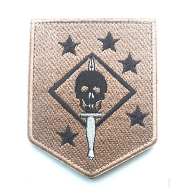 Нашивки с вышивкой волшебные наклейки USMC нашивки вышитая повязка на руку | Дом и