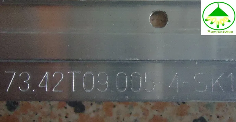 Новинка! 4 шт. светодиодный подсветка полосы 42T09-05B для 73.42T09.005-4-SK1 73.42T09.004-4-SK1 T420HW07 V.6 панель 52 светодиодный s 472 мм