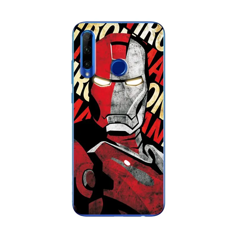 Phone Case For Huawei Honor 10i HRY-LX1 6.21'' Cover Soft Silicone Novelty Batman Spiderman Capa Fundas |