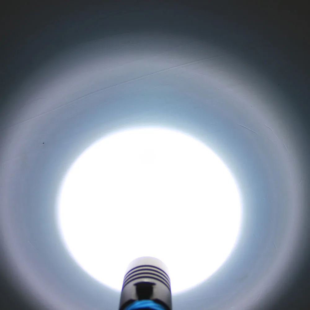 Фонарь CREE XM L L2 для дайвинга 100 лм глубина погружения 18650 м|xm-l l2|xm-l l2 ledcree xm-l |