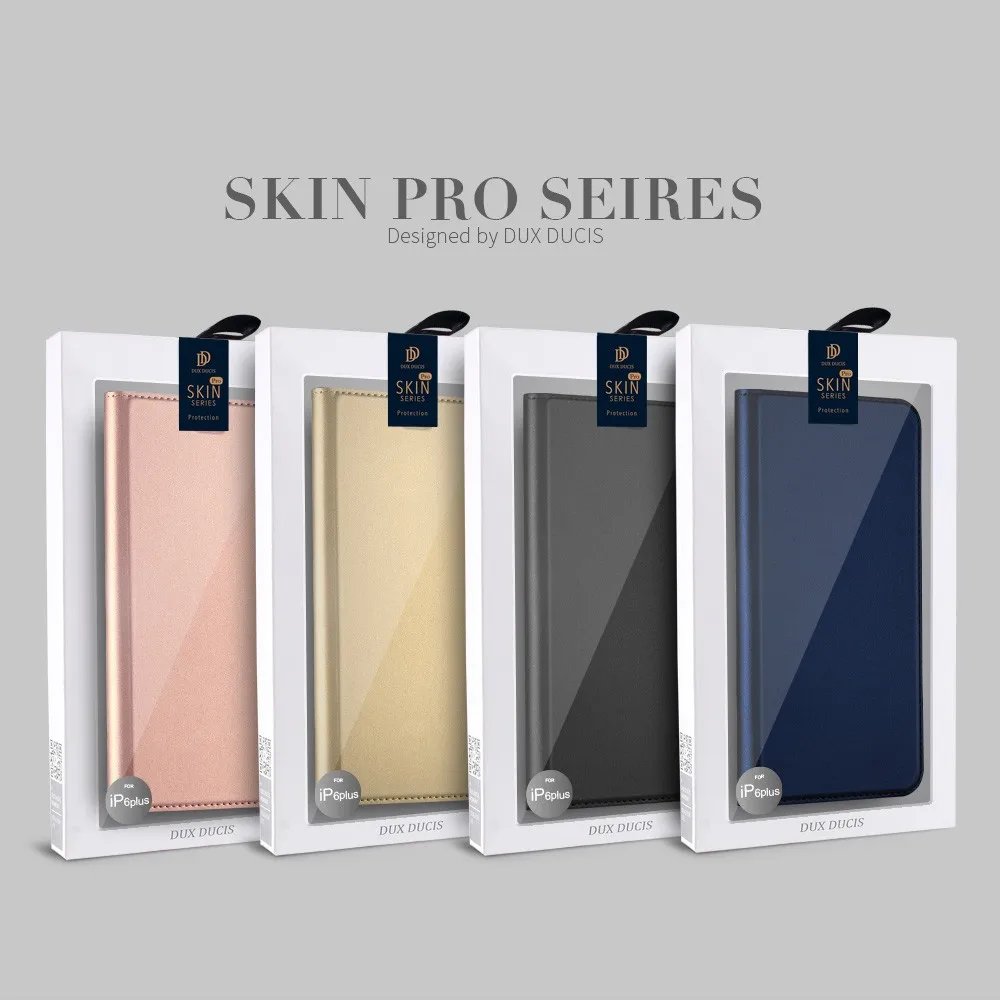 For iPhone 7 Case Wallet DUX Brand Magnetic Flip Card Stand PU Leather 7/7 Plus/6/6S/6 Plus/6S Plus Phone Cases |