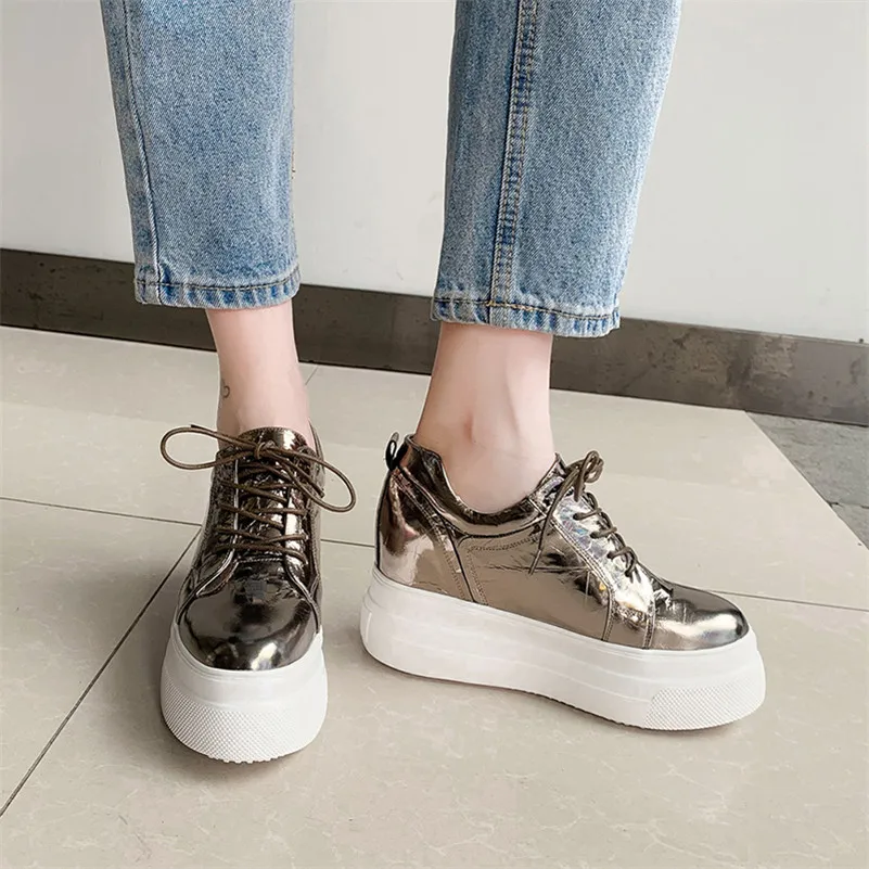 Женские туфли лодочки FEDONAS повседневные из овчины с закругленным носком на