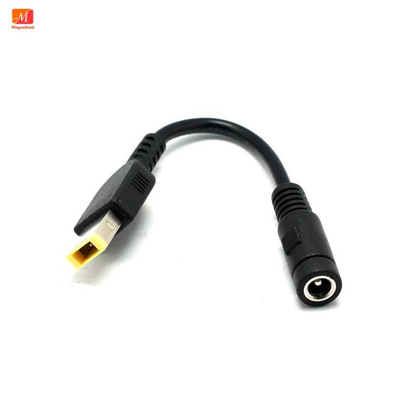 5 шт. 5*2 мм круглый разъем к USB квадратный адаптер питания конвертер кабель для Lenovo
