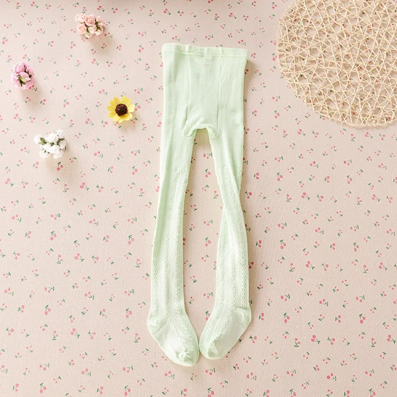 Колготки детские хлопковые эластичные на возраст 0 4 года 7 цветов|girls stockings|child