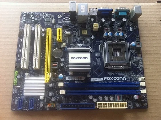 Б/у оригинальная материнская плата Foxconn LGA775 DDR3 интегрированная графическая G41