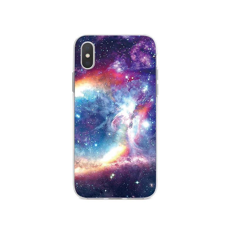 Силиконовый чехол Universe Milky Way для iPhone 6 6S 7 8 Plus 5 5S SE мягкий X XR XS MAX |