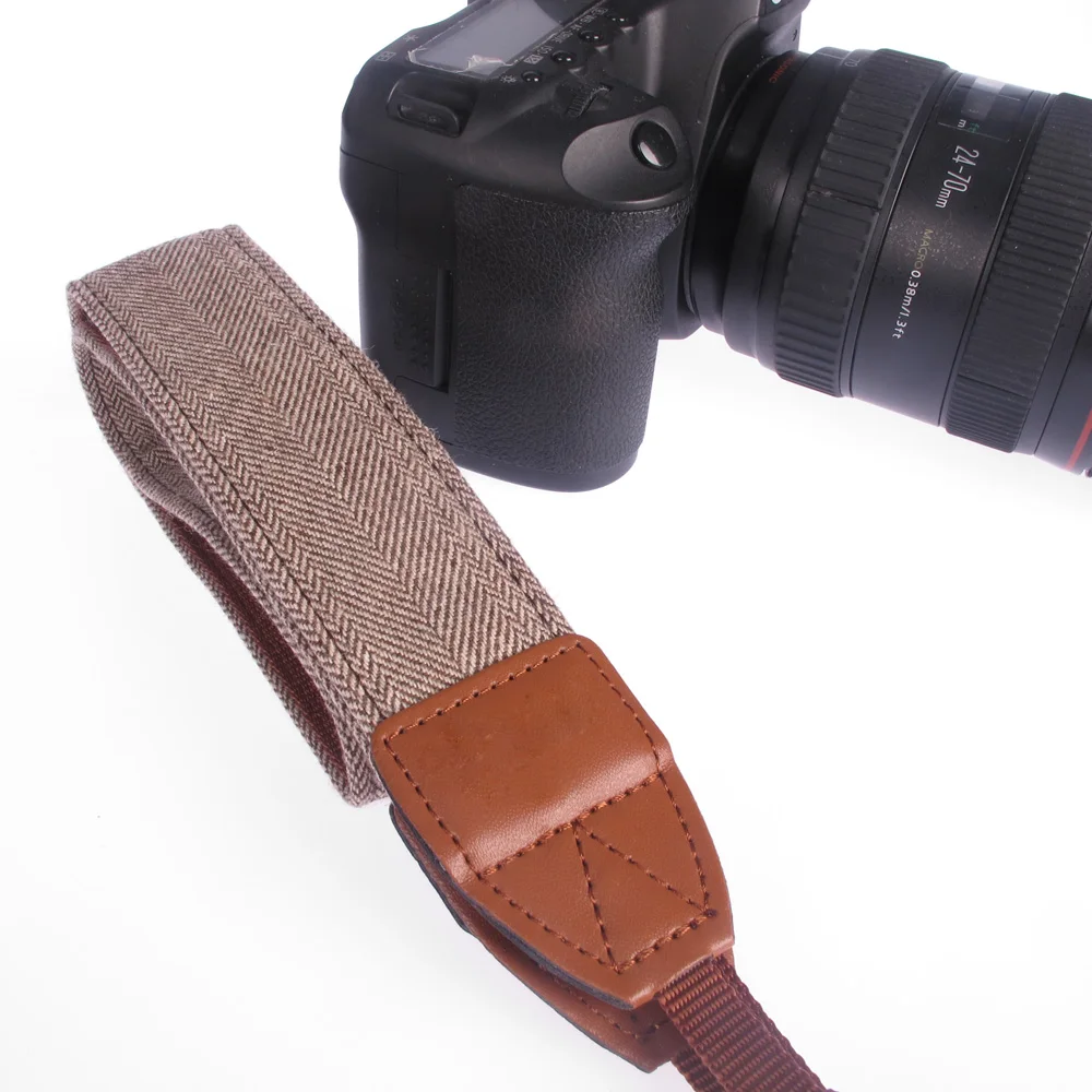 Винтажный ремень для камеры Sony Nikon Canon Olympus Pentax DSLR | Электроника