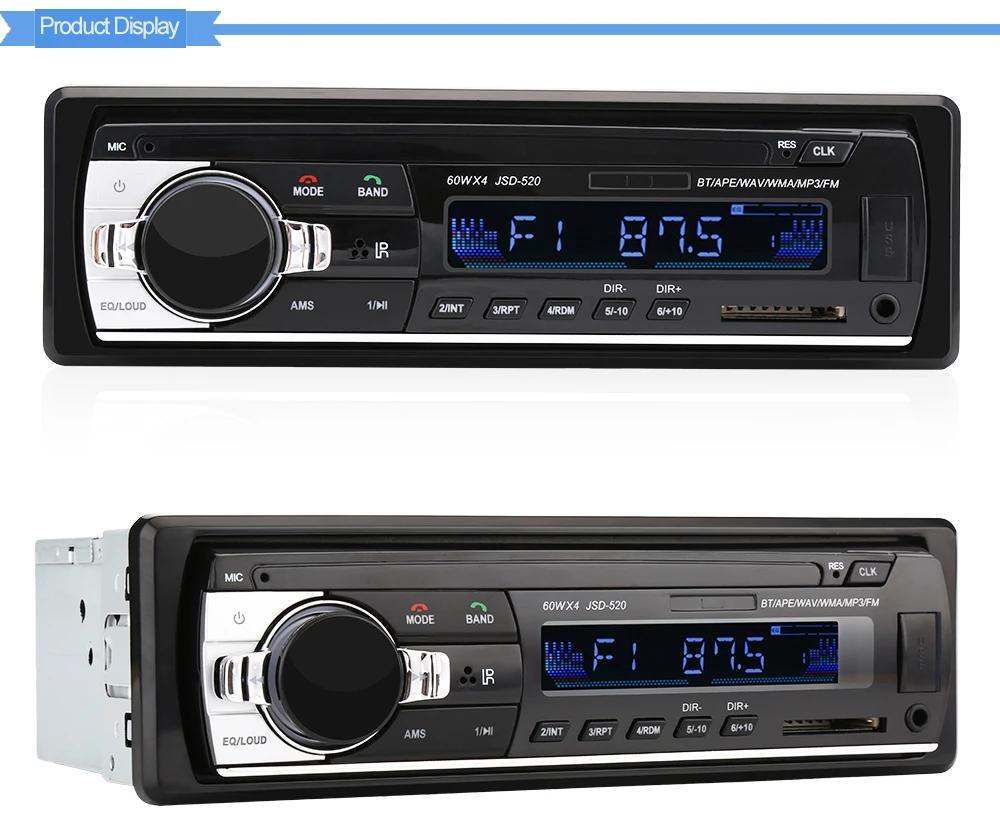 LTBFM автомагнитола 1 din авторадио автомобилей MP3 радио Bluetooth 1 Дин Радио FM Мультимедиа Автомобиля Стерео Авторадио автомо