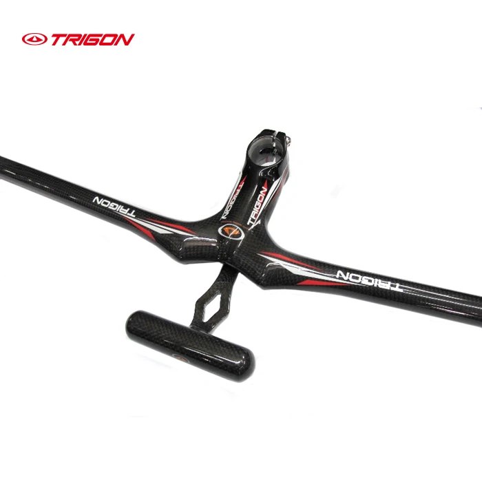 Руль для велосипеда TRIGON HB110C MTB из углеродного волокна плоский руль с кронштейном