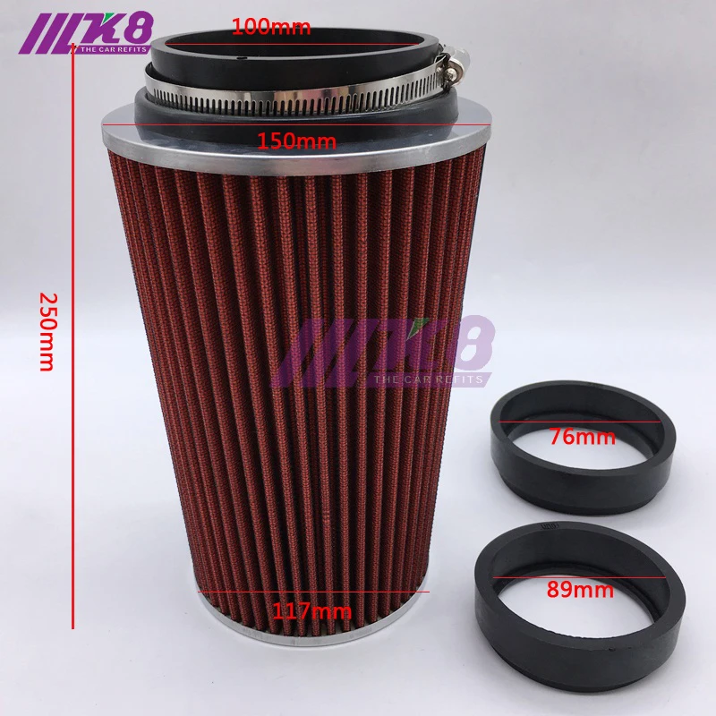 Новый универсальный Наборы Автоматический воздухозаборник 76 мм/89 мм/100 мм