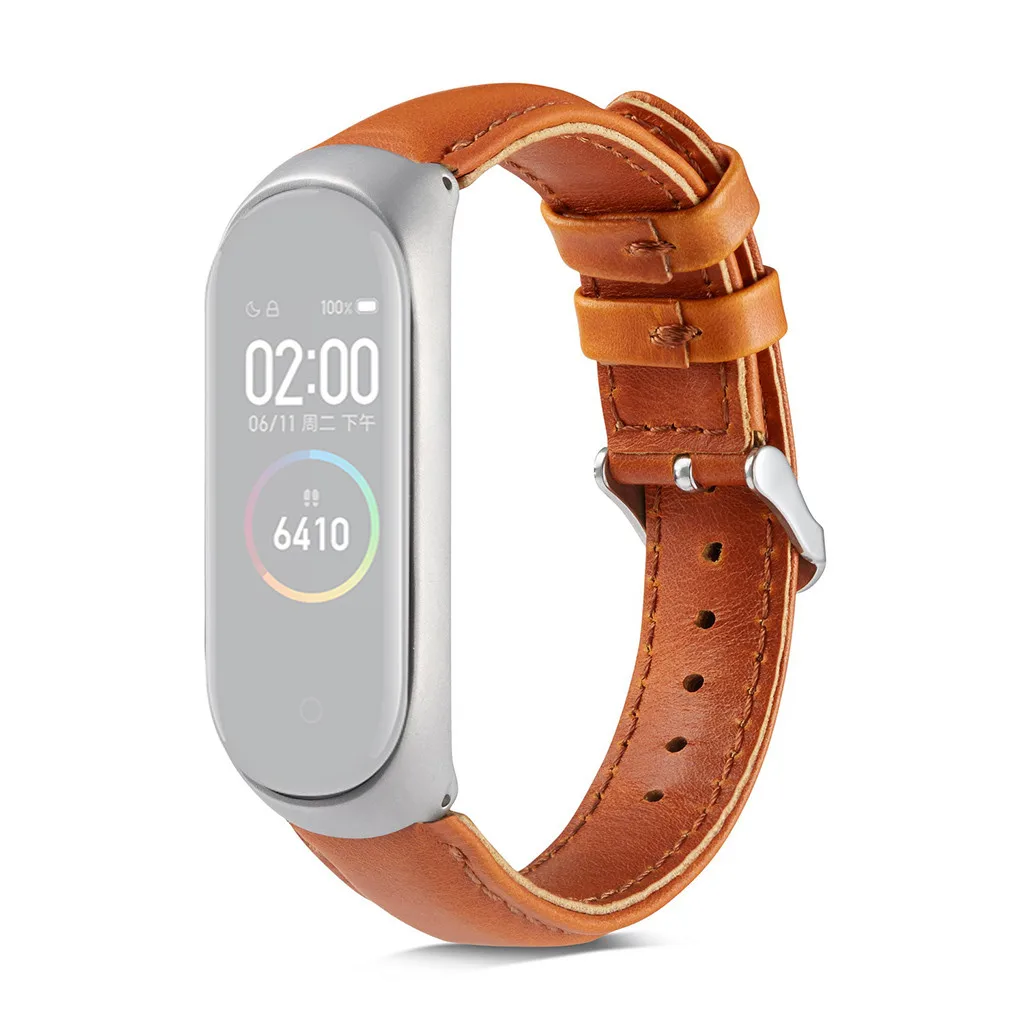 Браслет mi Band 4 из углеродного волокна, Модный Цветной ремешок на запястье, металлический чехол для mi Band 4 Xiaomi mi Band 4, сменный Браслет