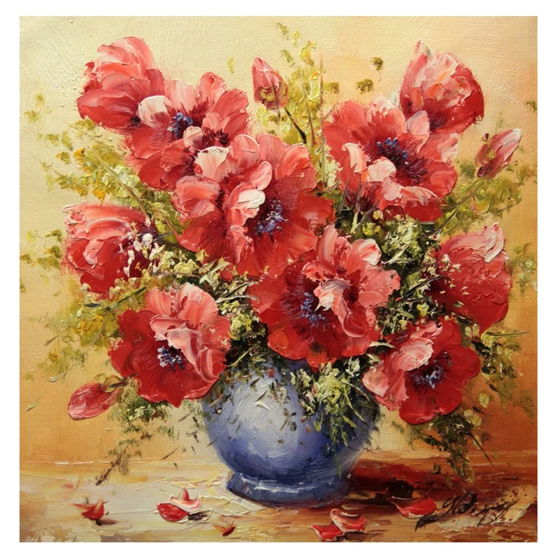 Картина из страз 5D &quotсделай сам&quot картина маслом ваза вышивка крестиком