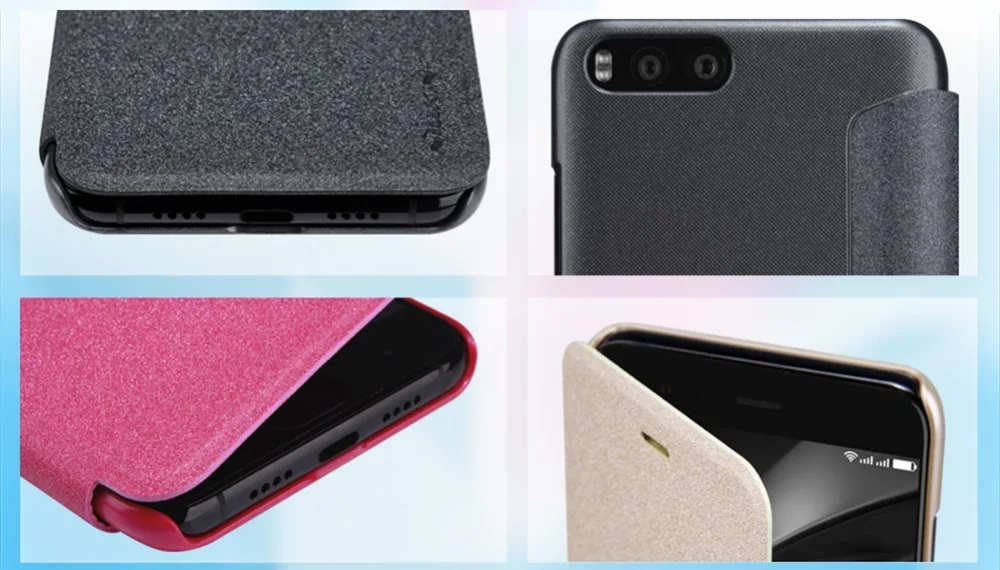 Для Xiao mi 9 mi 8 чехол NILLKIN Sparkle супер тонкий флип-чехол Роскошный кожаный чехол для Xiao mi 6 mi 9 mi 9 se mi 8 se телефон