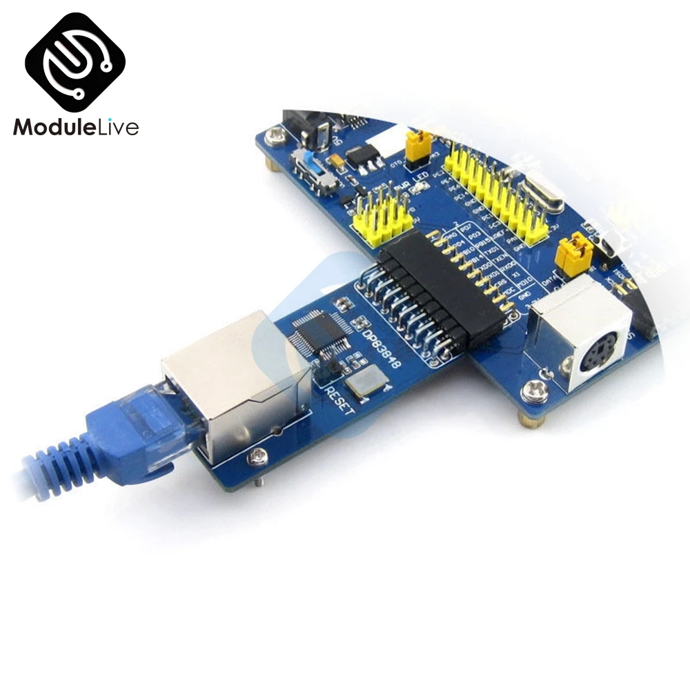 DP83848 Ethernet физический слой трансивера RJ45 управления интерфейсная плата