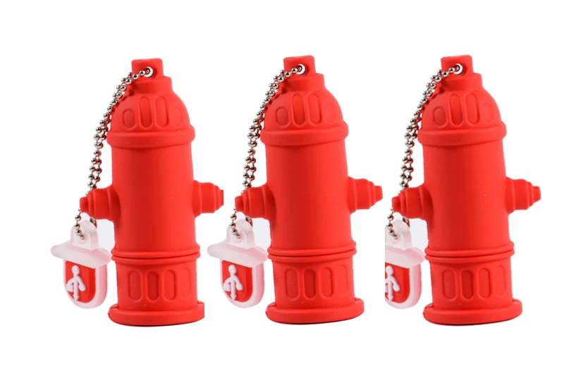 JASTER USB флеш-накопитель, мультяшный пожарный гидрант, флеш-накопитель, 4 ГБ, 8 ГБ, 16 ГБ, 32 ГБ, 64 ГБ, милая карта памяти, креативный подарок, флешка, usb флешка