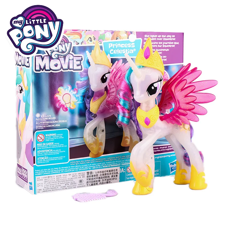 My little Pony Polly светит солнцем универсальная принцесса Di Ya девочка светится игрушкой E0190 детская Подарочная игрушка
