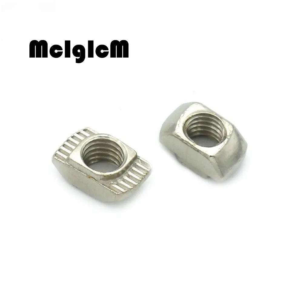 25 шт. Т Гайка M3/M4/M5 * 10*6 для 20 серий слота скользящая Молоток падение в гайка крепеж
