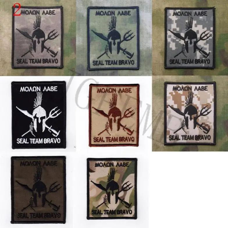 DEVGRU NSWDG SEAL TEAM BRAVO Sparta Morale Embroidery patch | Дом и сад