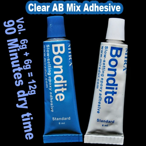 12 г AB MIX клей 1 пара/лот прозрачный камень гель многоцелевой для ювелирных