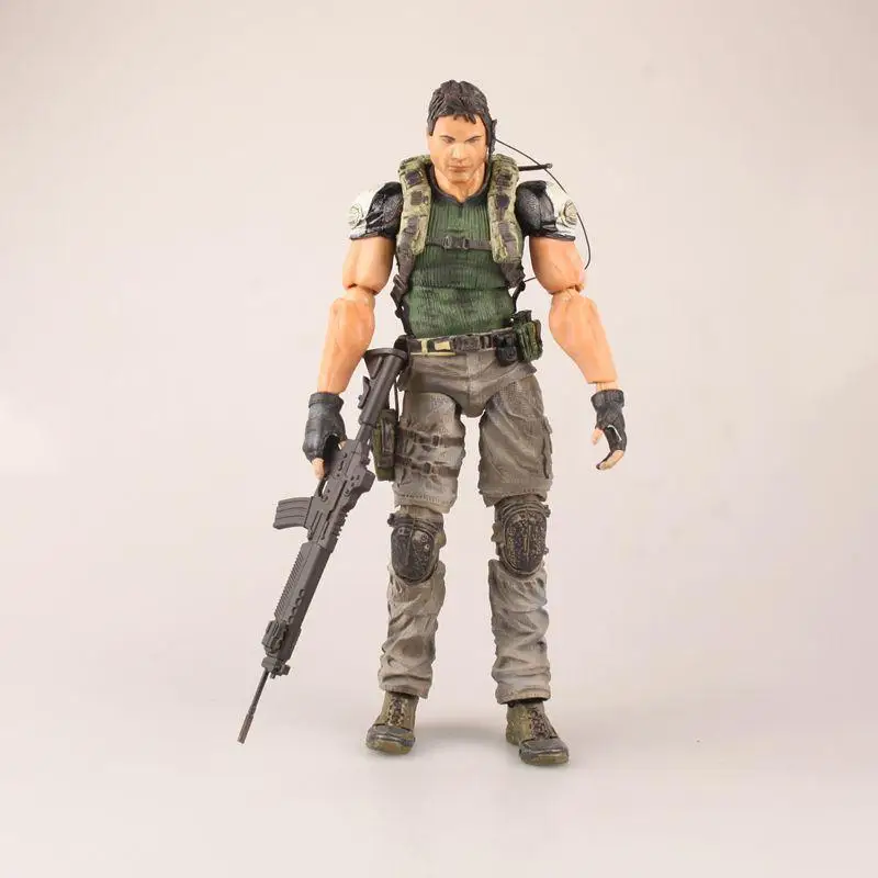 Play Arts Рисунок Криса Редфилда игрушка модель 25 см - Цвет: no box