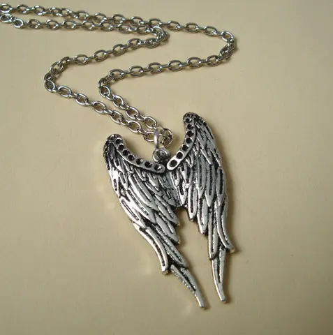 Серебряное ожерелье ZOUTYI "Крылья ангела"