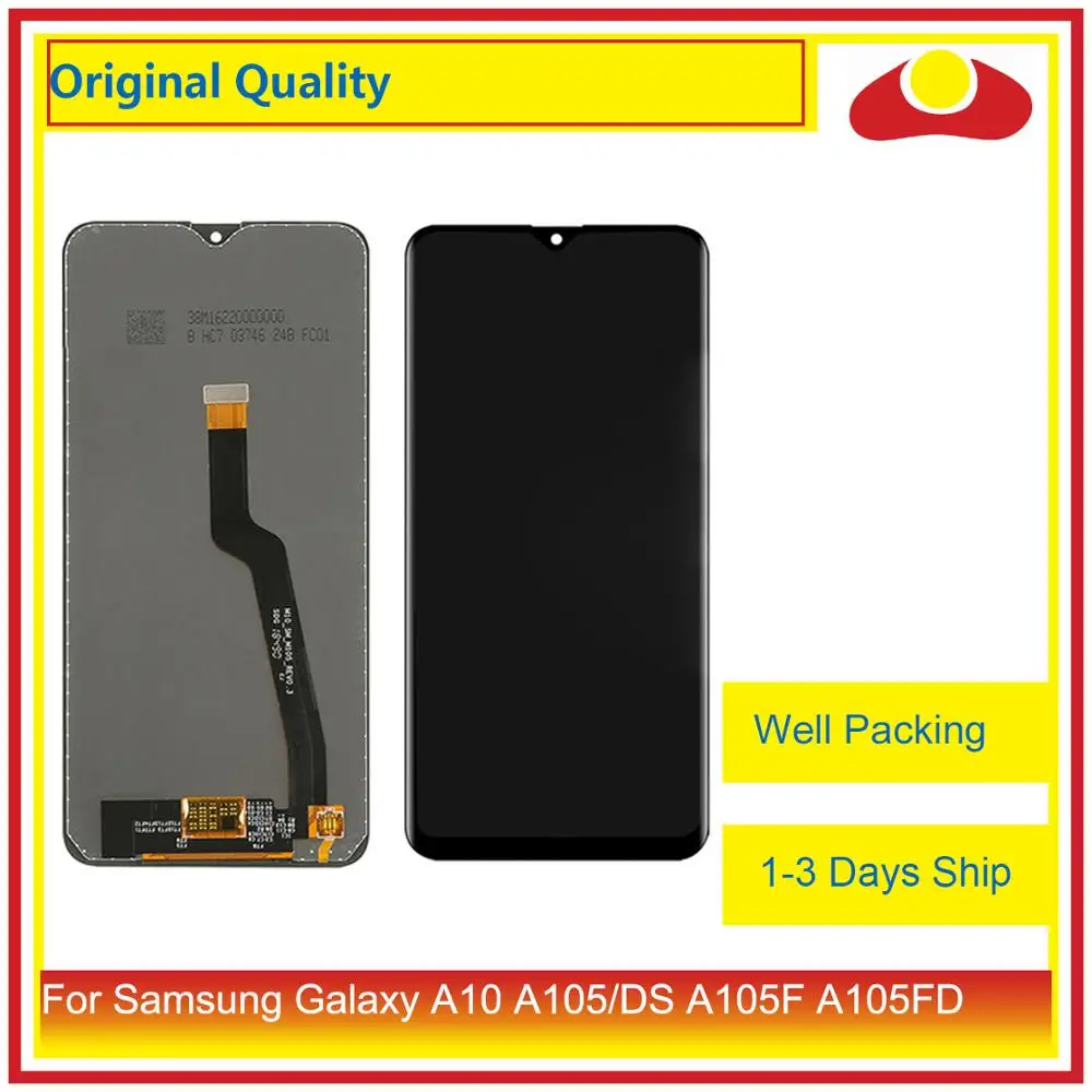 ЖК дисплей с дигитайзером для Samsung Galaxy A10 A105 A105F 6 2 дюйма сенсорный экран