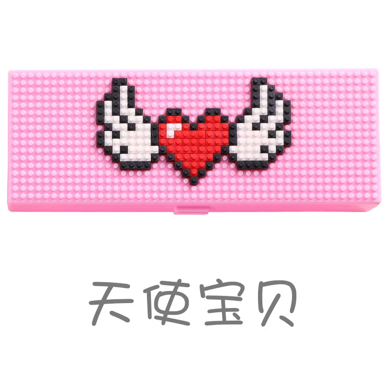 Figure 11 1 шт., чехол для карандашей с героями мультфильмов, милый рисунок hello kitty, единорог, детская игрушка-головоломка, новинка, пластиковая коробка для карандашей, канцелярские товары, Papeleria, школьный подарок - Цвет: Figure 11